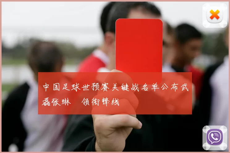 中国足球世预赛关键战名单公布武磊张琳芃领衔锋线