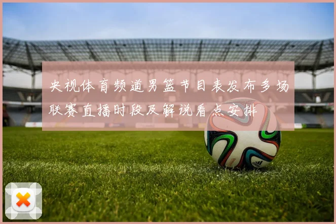 央视体育频道男篮节目表发布多场联赛直播时段及解说看点安排